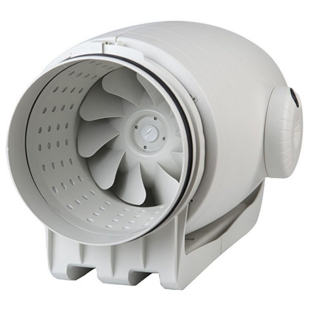 Schallgedämmter Rohrventilator Lüfter TD 350/125 SILENT S&P bis 26 dB 330 m3/h 